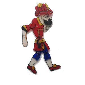 Karagöz Hacivat Oyunu Karakterleri Seti ( El Yapımı, Geleneksel )