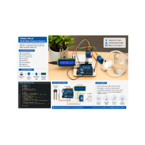 Arduino otomatik sulama proje seti ( senyap set, demonte )