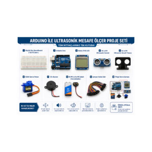 Arduino Radar Proje Seti ( Senyap Set, Demonte )