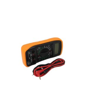 Dijital multimetre voltmetre ampermetre / işıklı