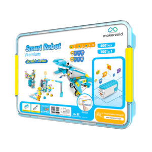 Makerzoid smart robot premium programmable building kit ( 200+ proje )