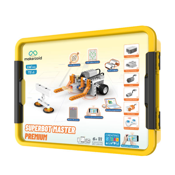 Superbot master premium programmable building kit