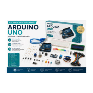 Arduino Uno Kodlama ve Proje Geliştirme Kiti ( Senyap Set + E-Kütüphane Erişimi )