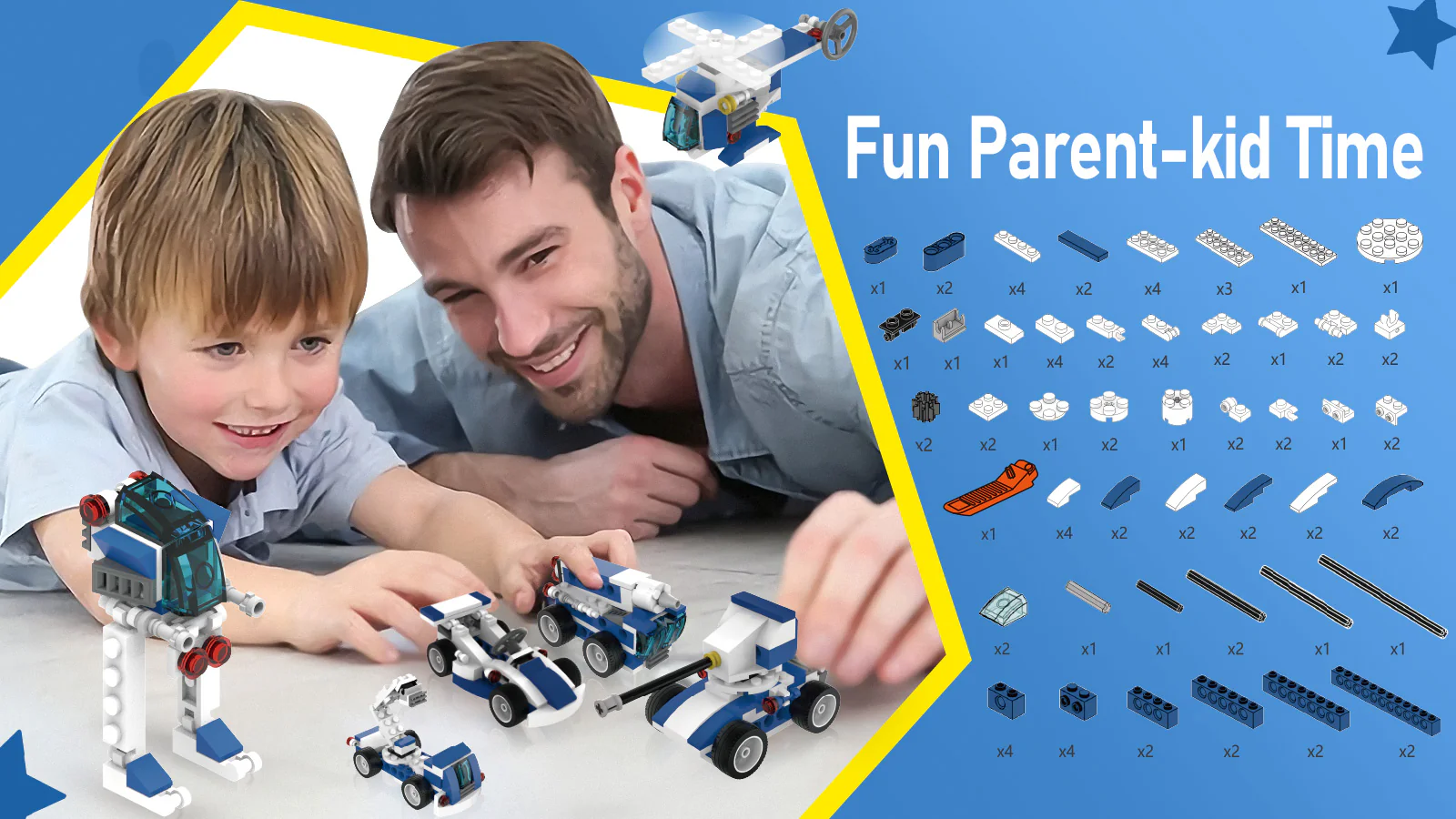 Makerzoid fun building blocks kit