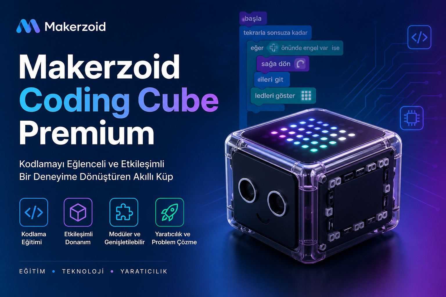 Makerzoid Coding Cube Premium