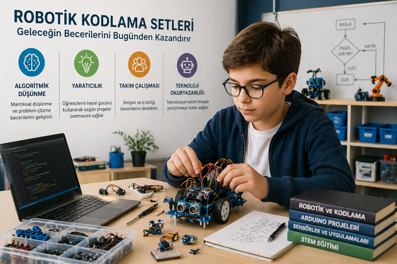 Robotik kodlama setleri