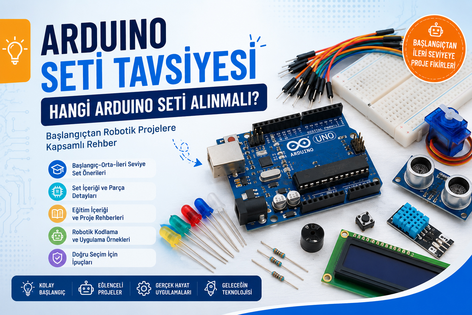 Arduino Seti Tavsiyesi Arduino seti tavsiyesi