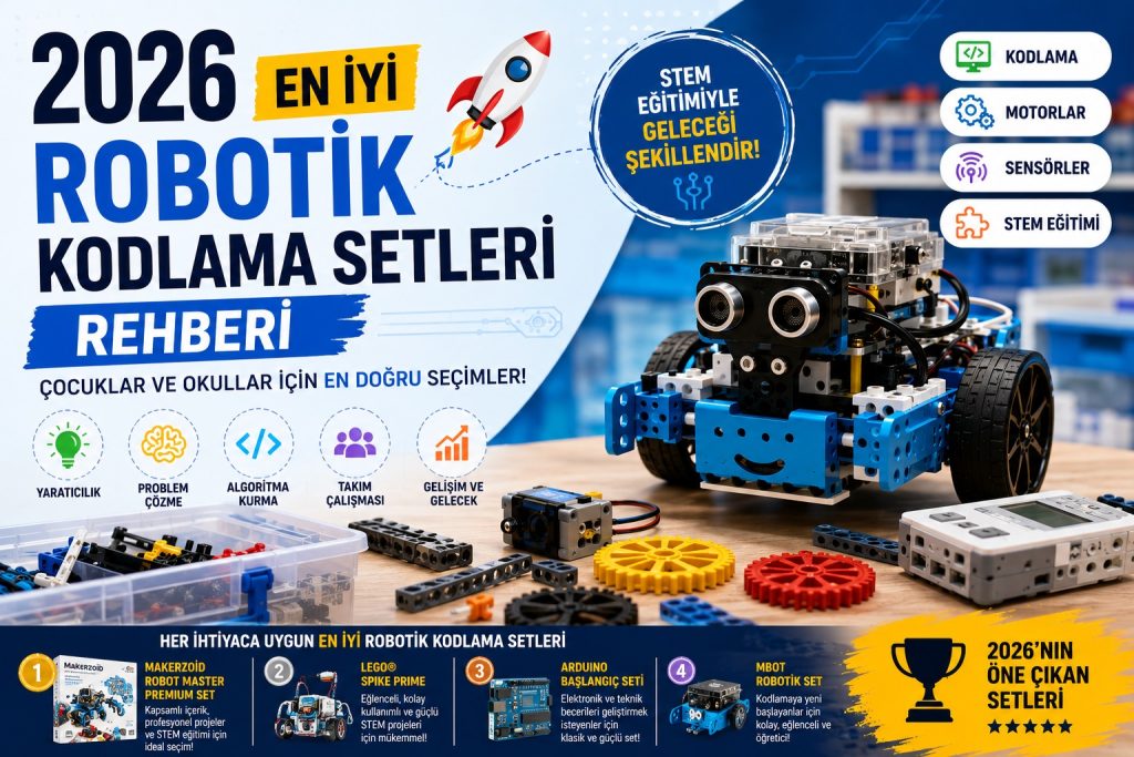 En İyi Robotik Kodlama Setleri 2026