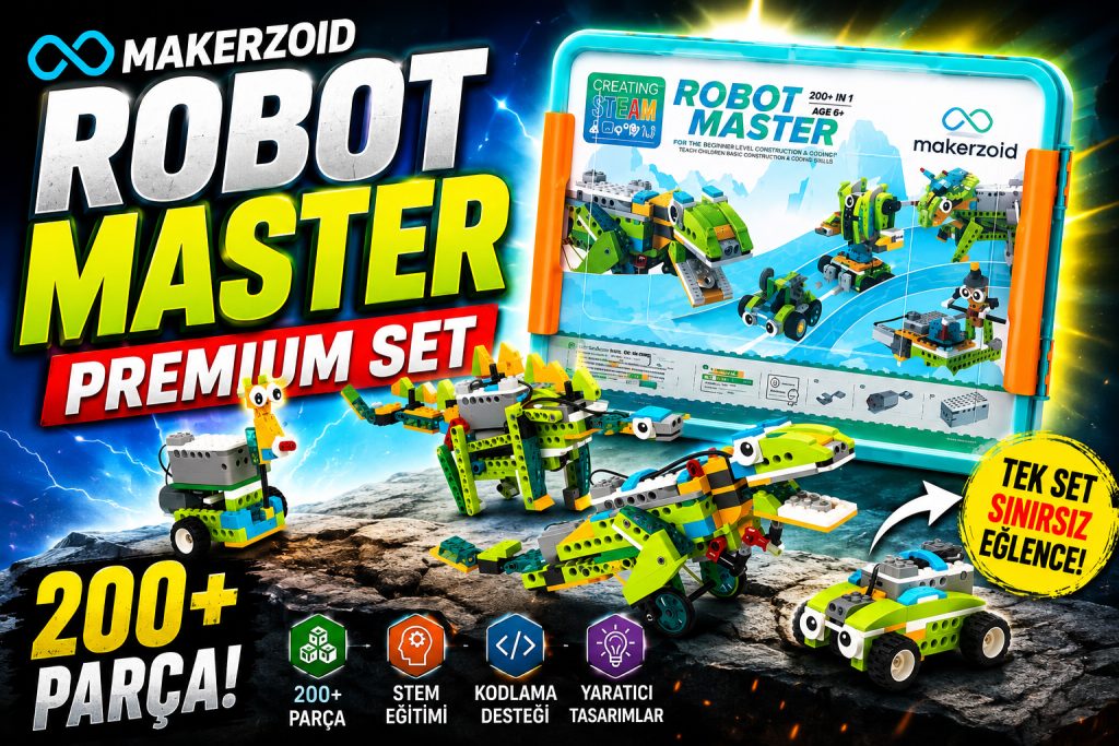 Evde Robotik Kodlama Eğitim Seti