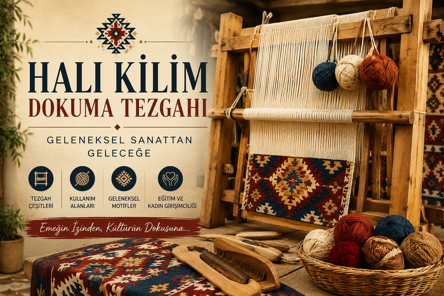 Halı Kilim Dokuma Tezgahı Halı kilim dokuma tezgahı