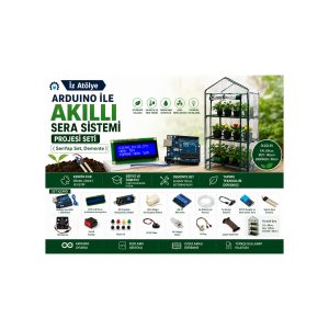 İz Atölye Arduino ile Akıllı Sera Sistemi Projesi Seti ( SenYap Set, Demonte )