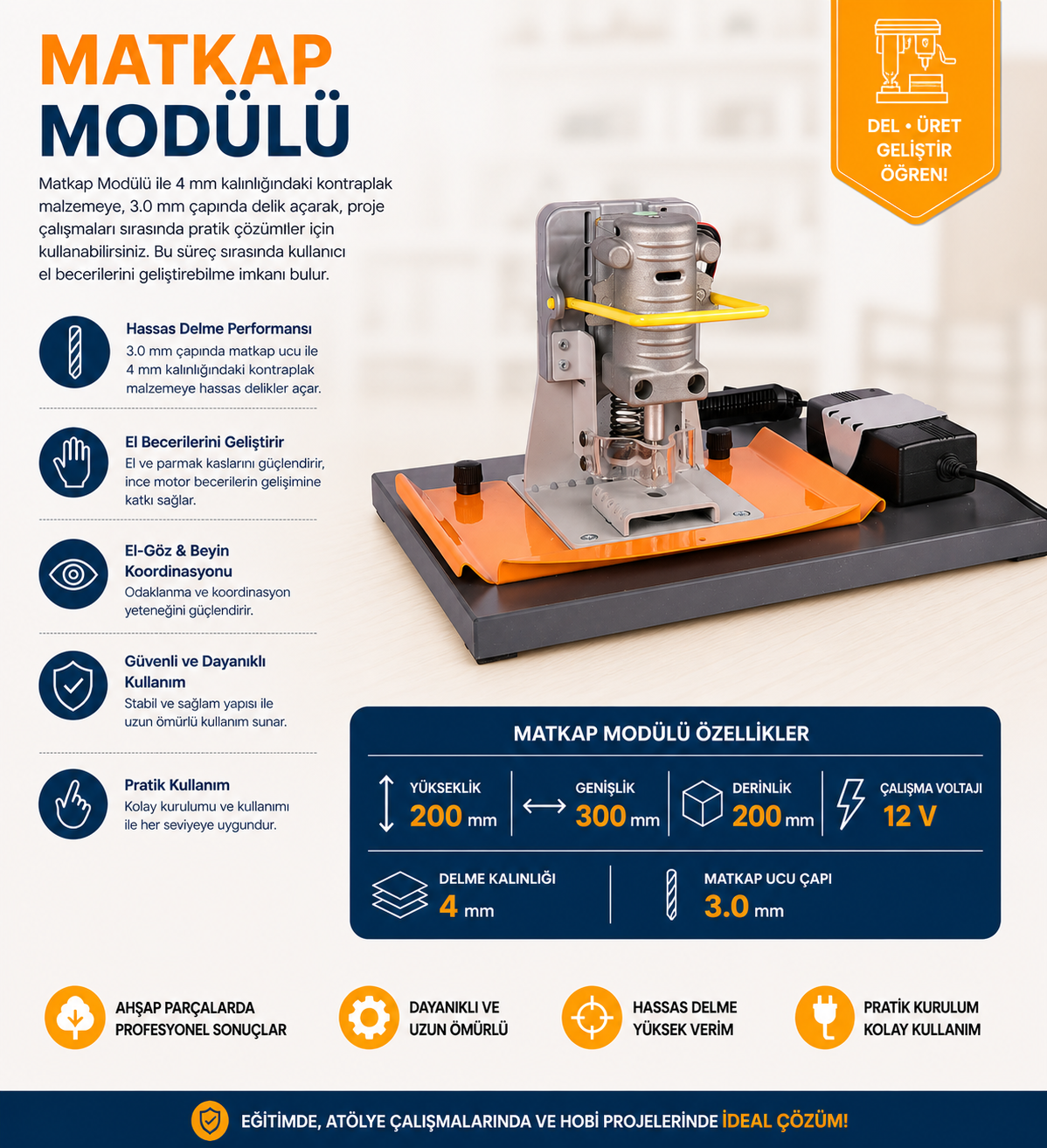 Matkap modülü