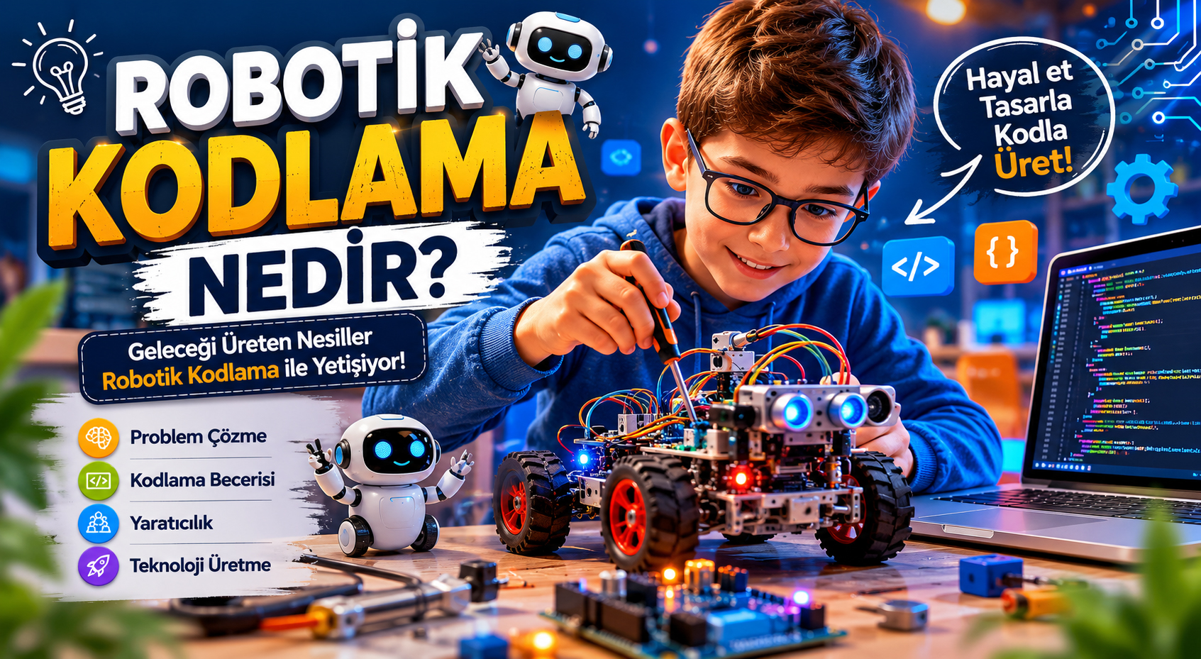 Robotik Kodlama Nedir? Robotik kodlama nedir?