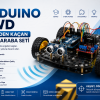 Arduino 4wd engelden kaçan robot araba seti montaj ve devre şeması