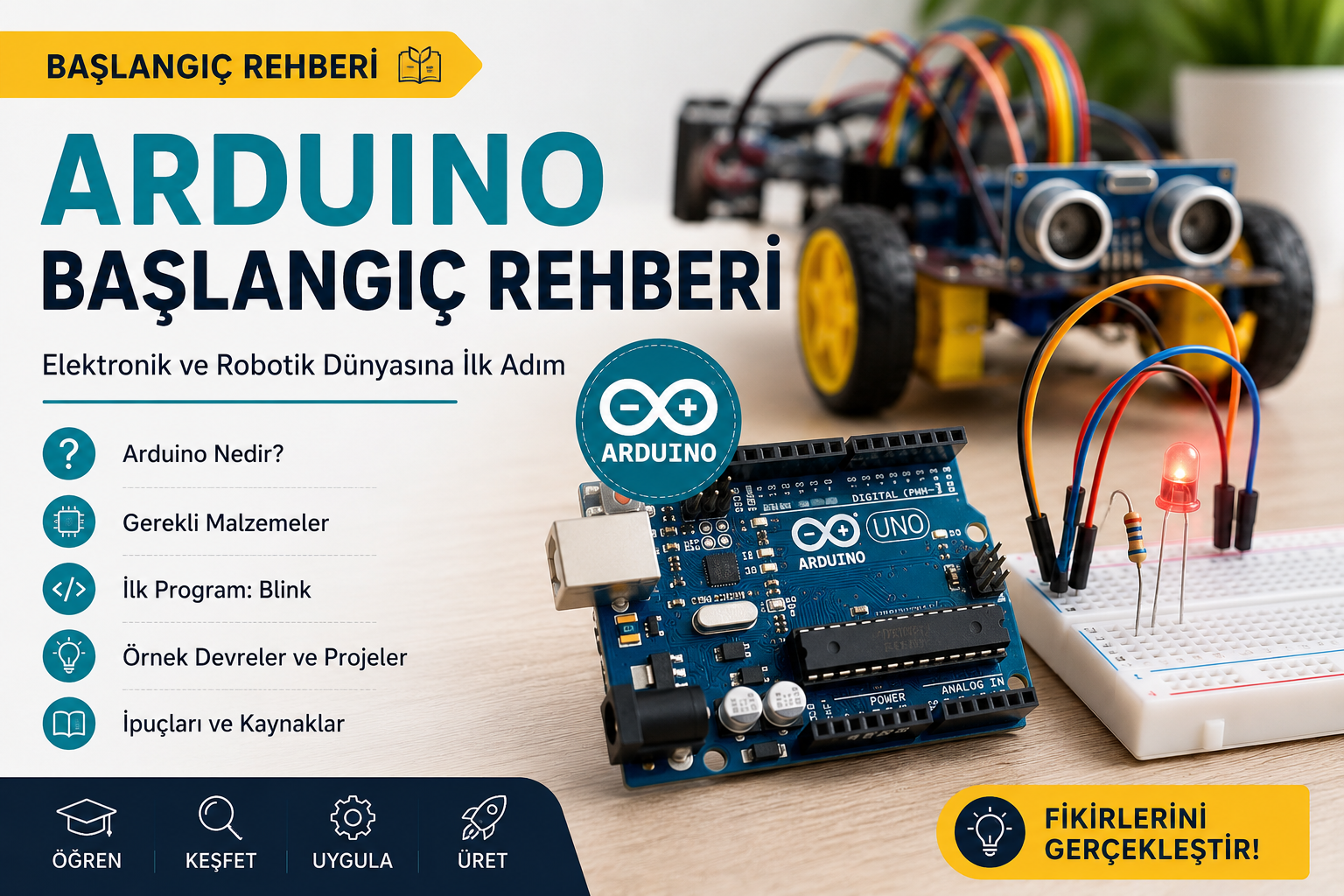 Arduino Başlangıç Rehberi Arduino başlangıç rehberi