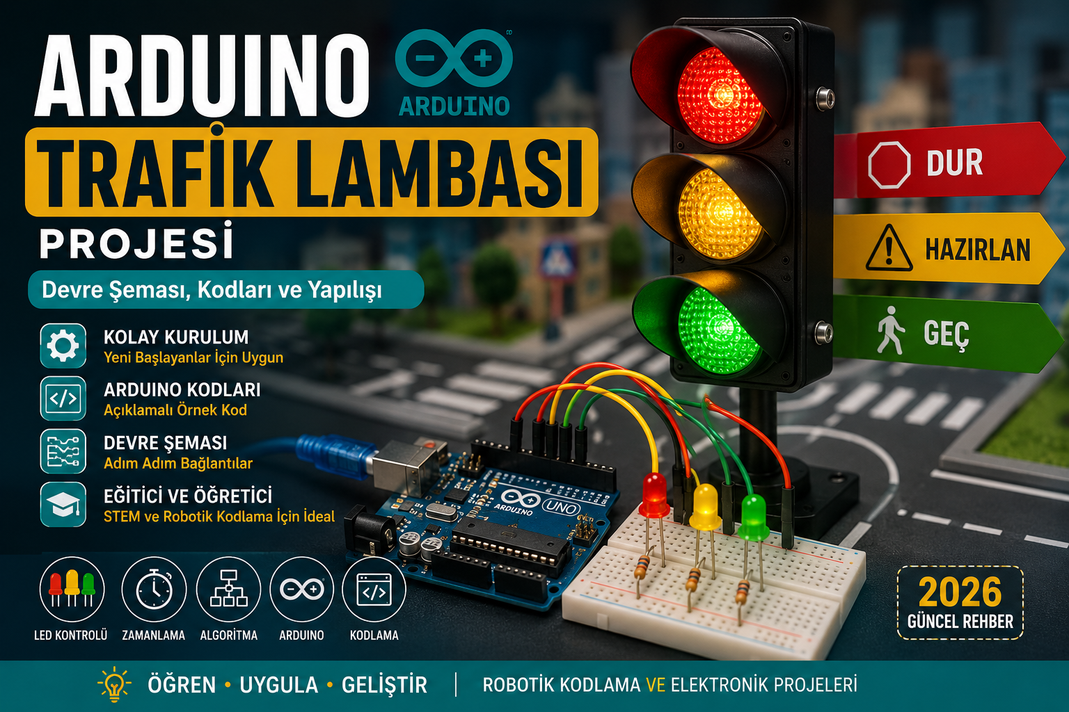 Arduino trafik lambası