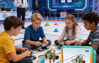 Robot master tournament programmable building kit