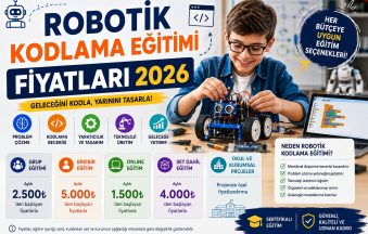 Robotik kodlama eğitimi fiyatları